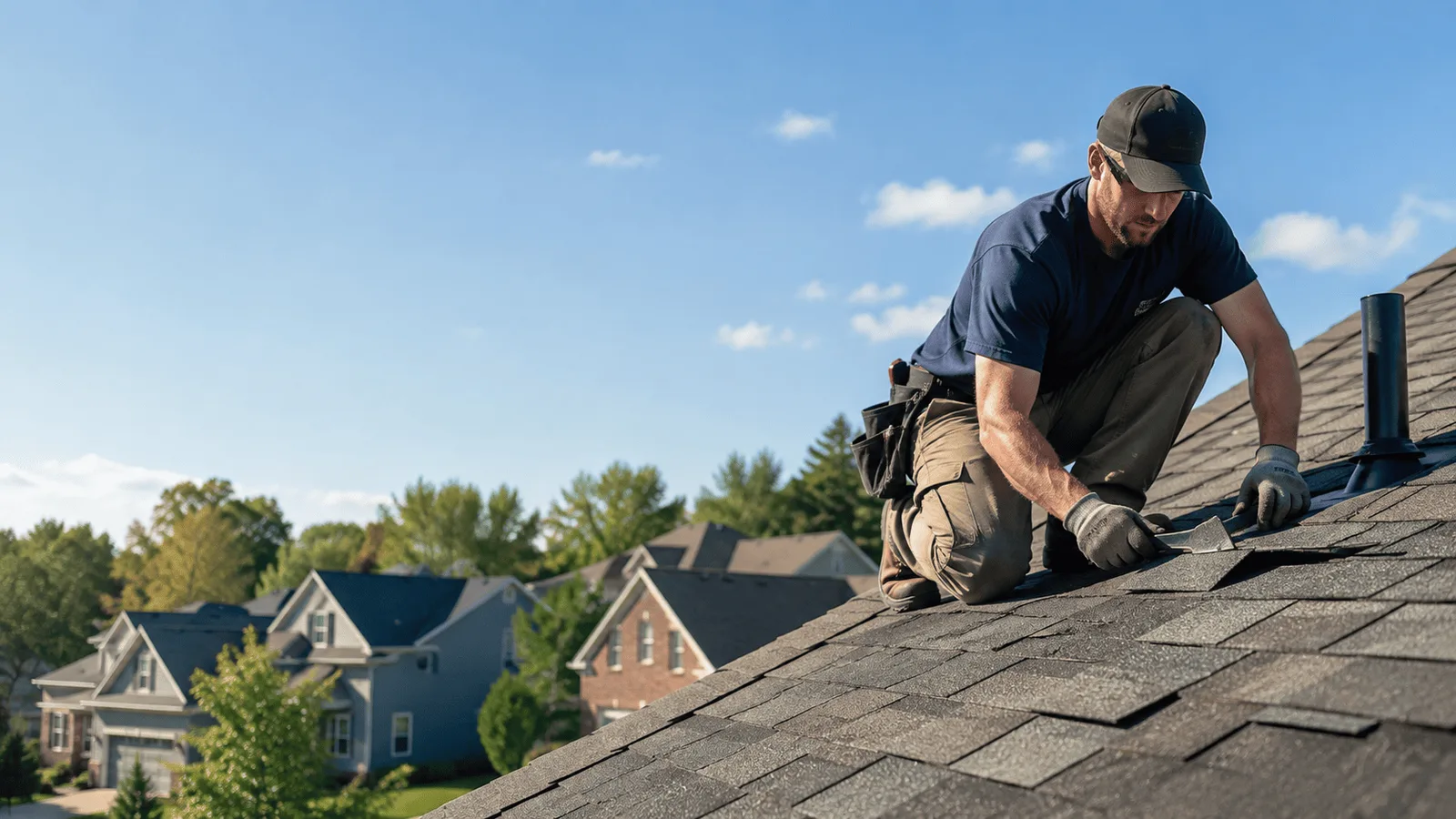 Roof Leak Repair in Tracys Landing, MD near me